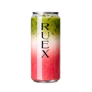 16oz Custom Canned Raspberry Matcha