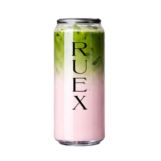 16oz Custom Canned Strawberry Milk Matcha